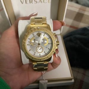 Authentic men’s Versace watch